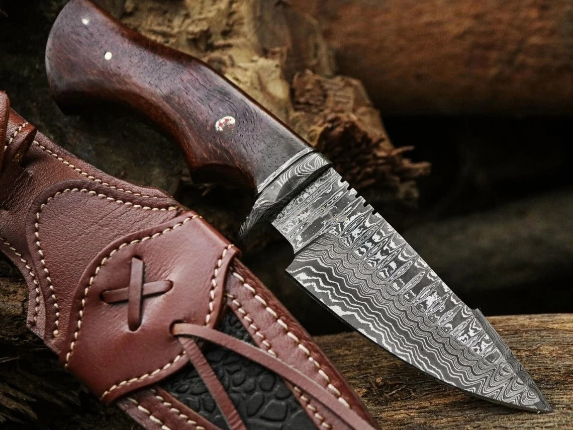 Damascus Steel Bowie Knife 6 (Copy)