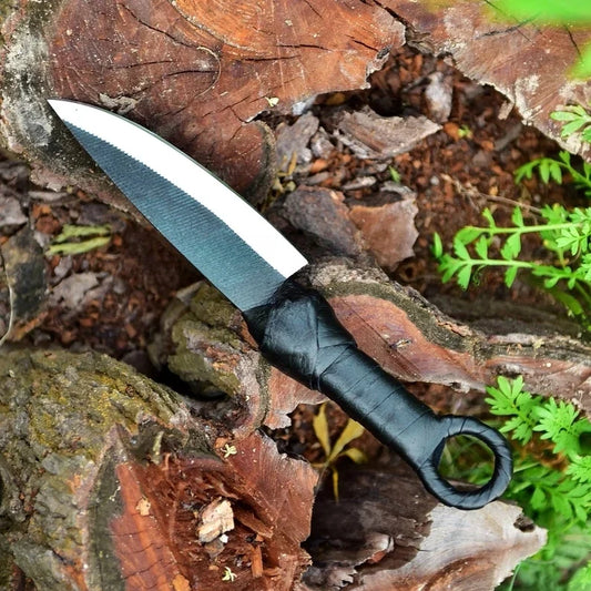 Damascus Steel Bowie Knife 5