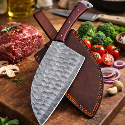 Cleaver Chef Cleaver Knife – Handmade Rosewood Gift for Mom