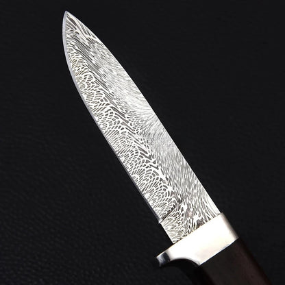 Damascus Steel Skinning Knife 3