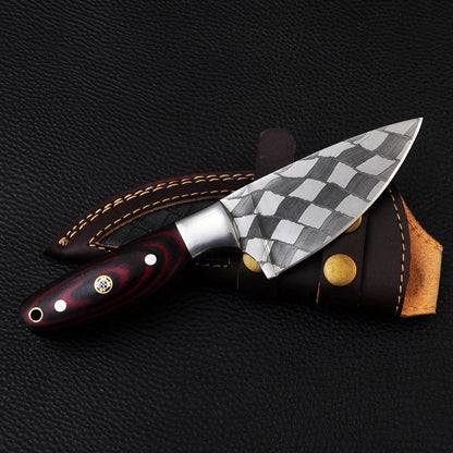 Damascus Steel Skinning Knife