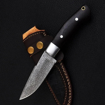 Damascus Steel Skinning Knife