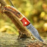 Leaf pattern Handmade Folding Knife - Image 2